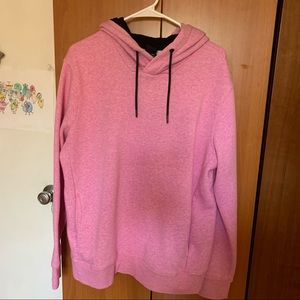 H&M Pink and black drawstring Hoodie